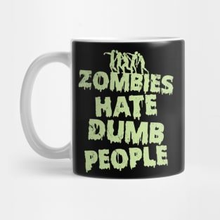 Funny Zombie Brains Funny Horror Slogan Meme Mug